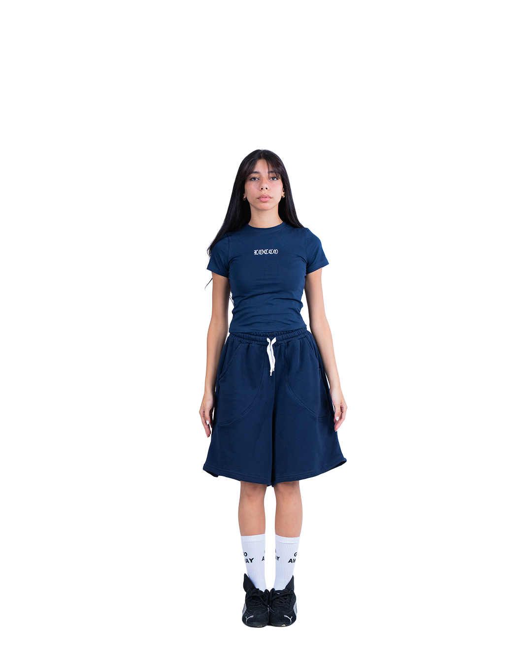 Navy Mono Tee