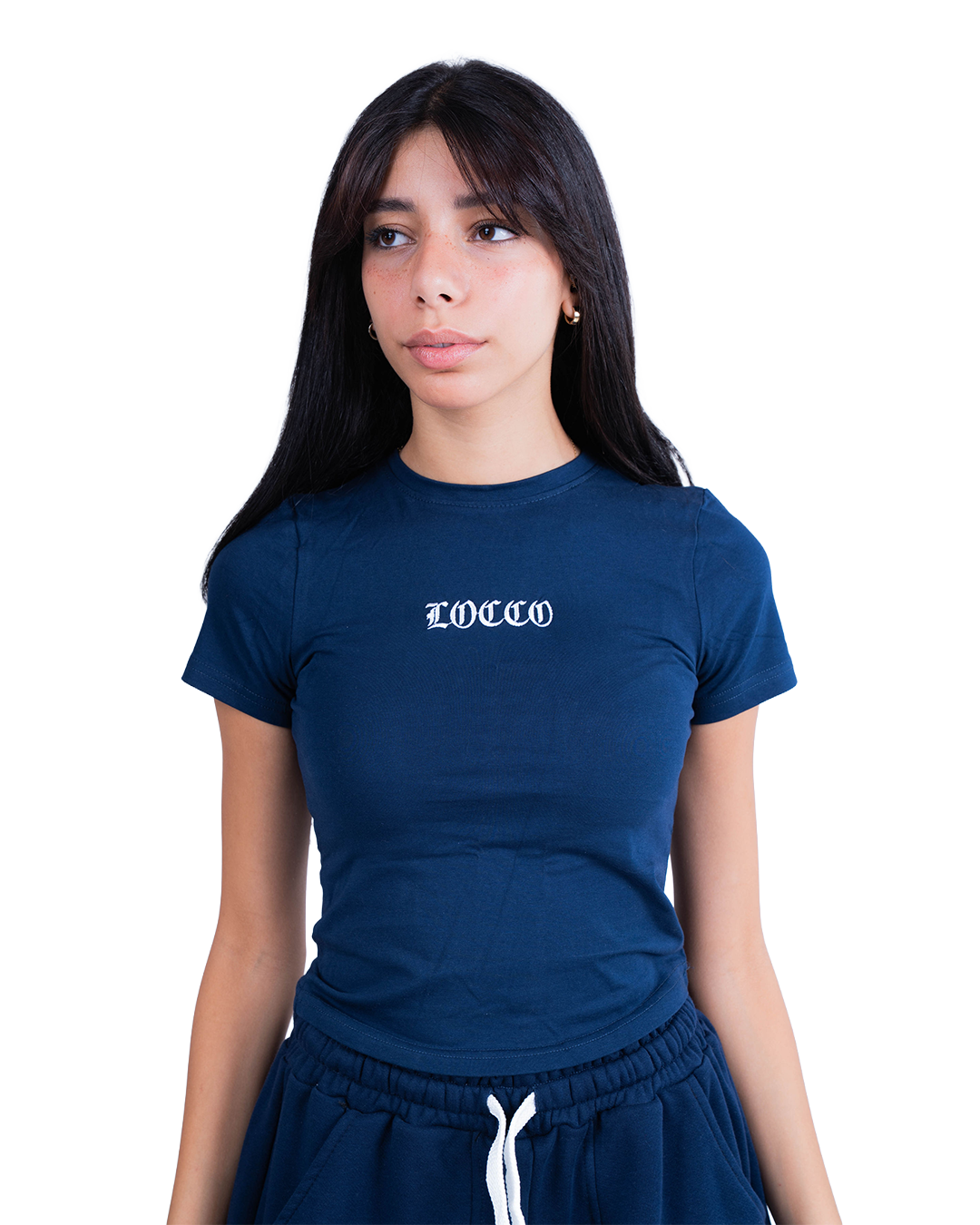 Navy Mono Tee