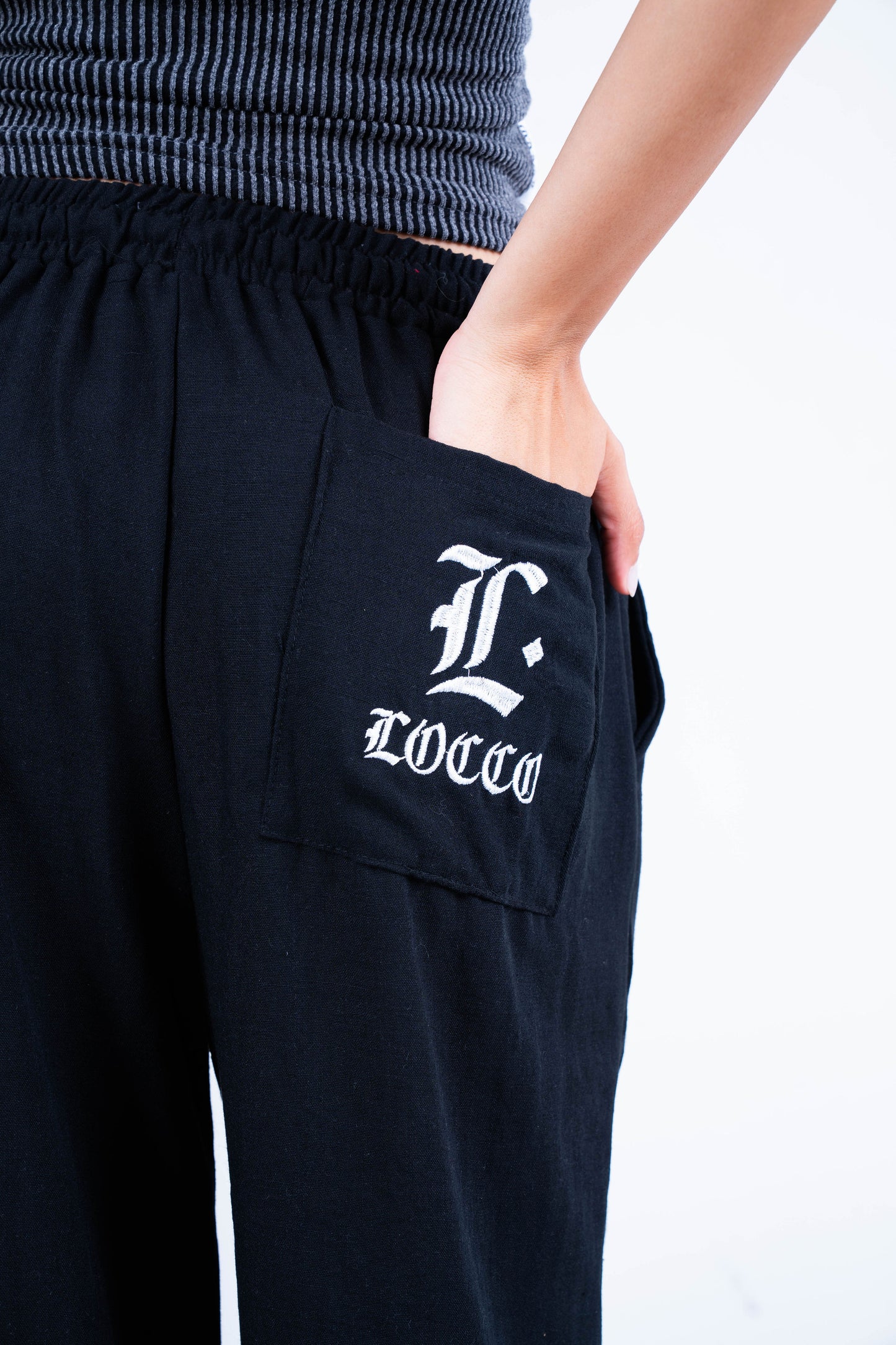 Black Linen Pants