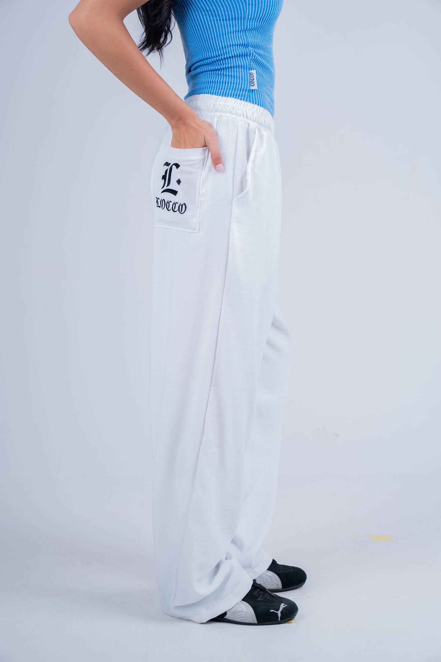 White Linen Pants