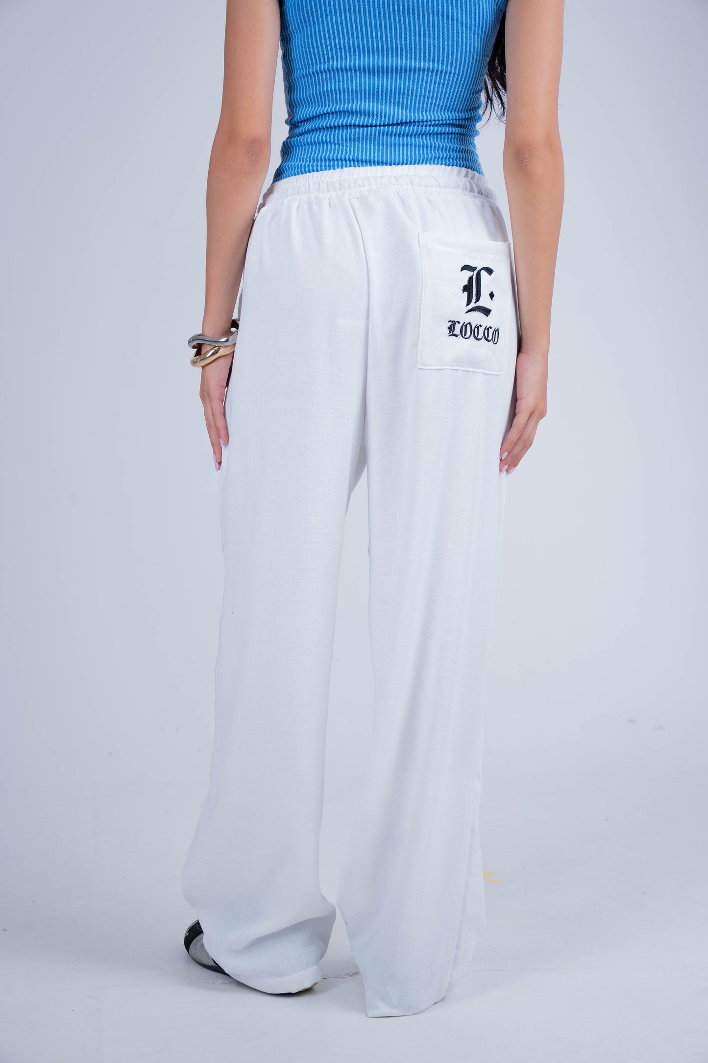 White Linen Pants