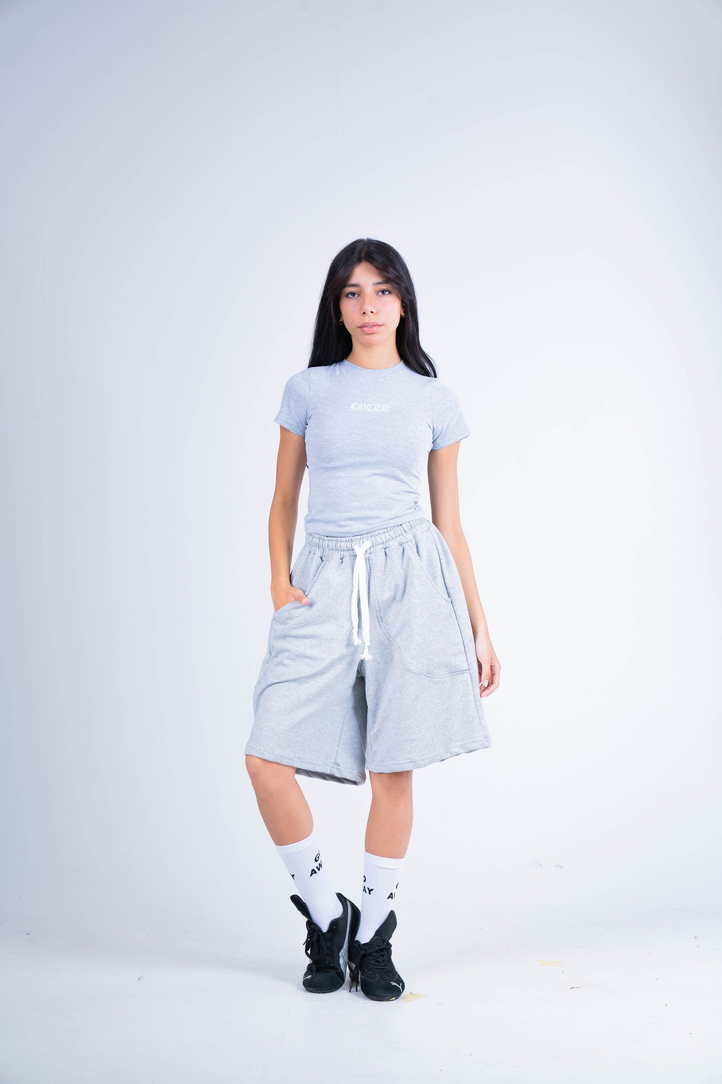 Grey Mono Tee