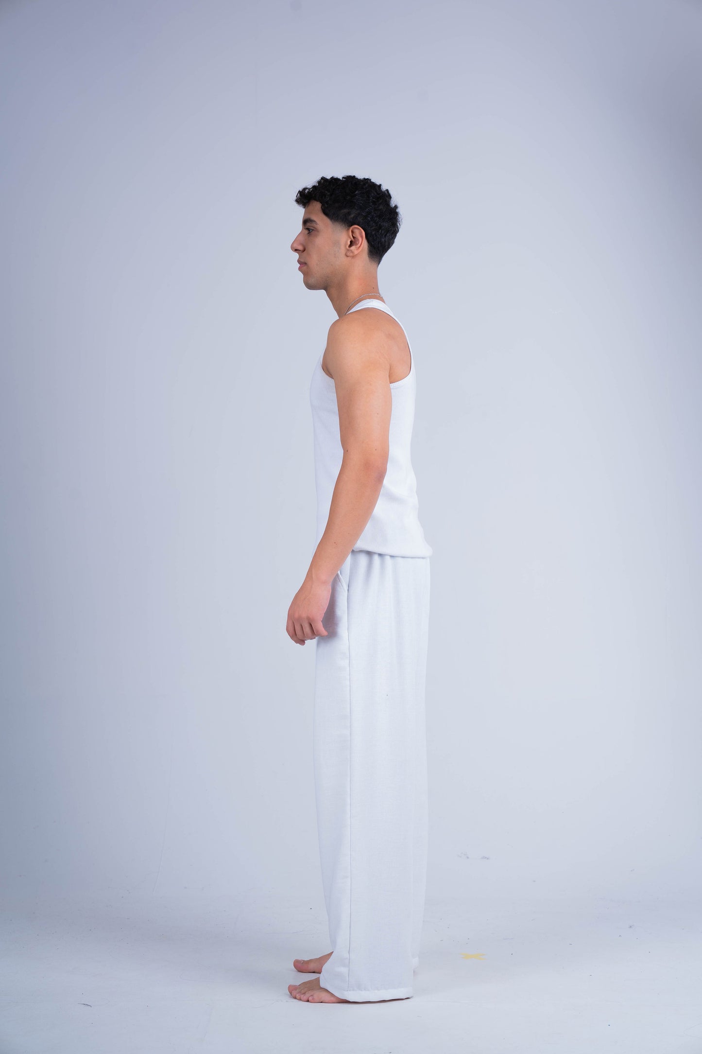 White Linen Pants