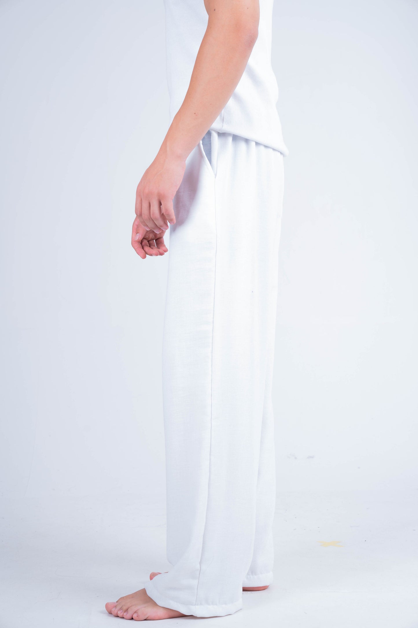 White Linen Pants