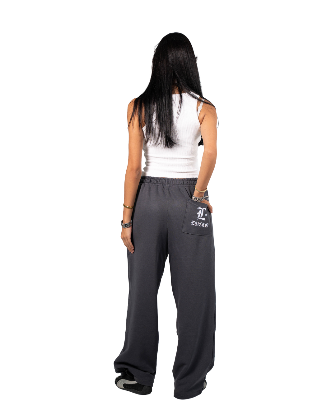DARK GRAY SUMMER SWEATPANTS