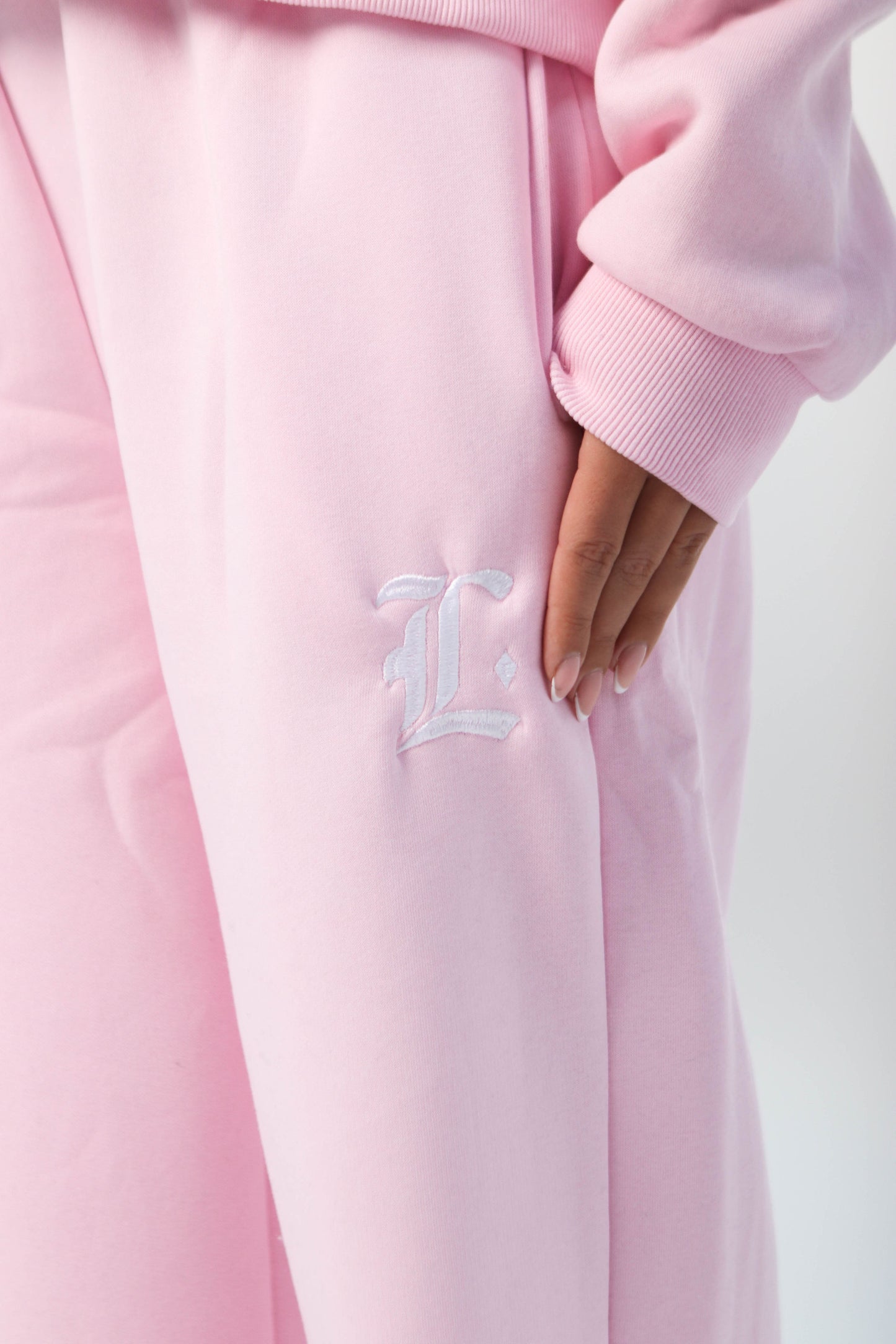LOCCO PINK BAGGY PANTS