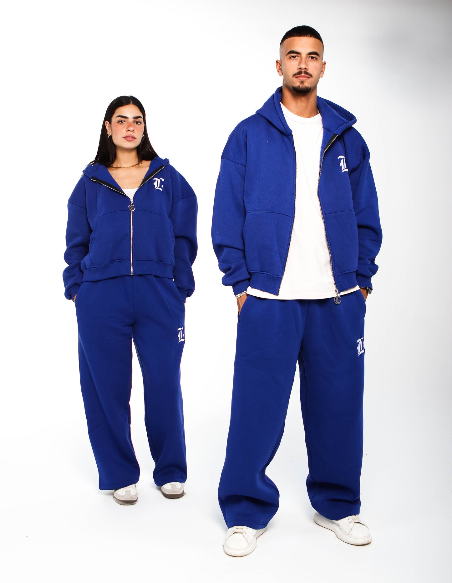 LOCCO BLUE BAGGY PANTS (Winter)
