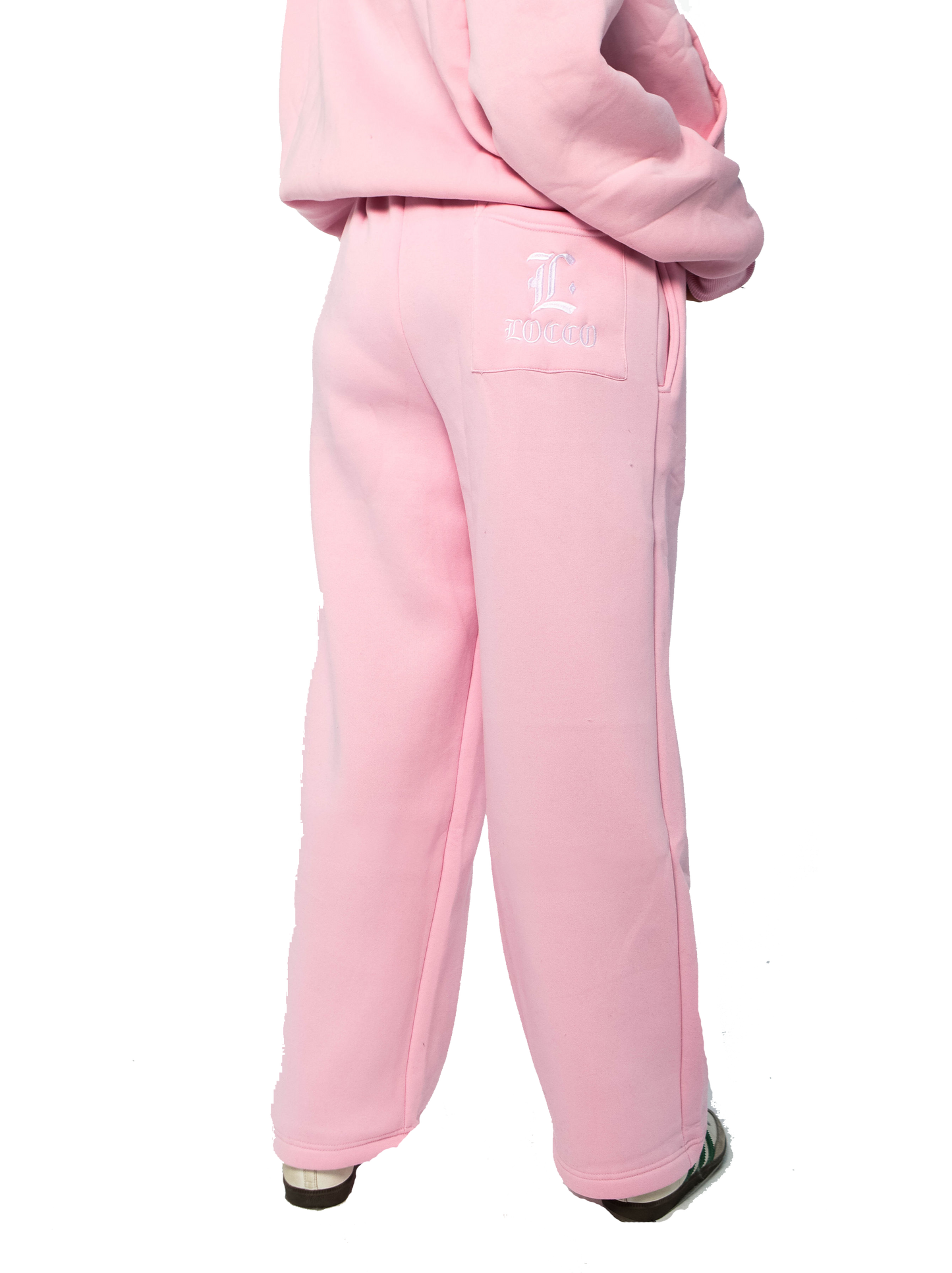 LOCCO PINK BAGGY PANTS