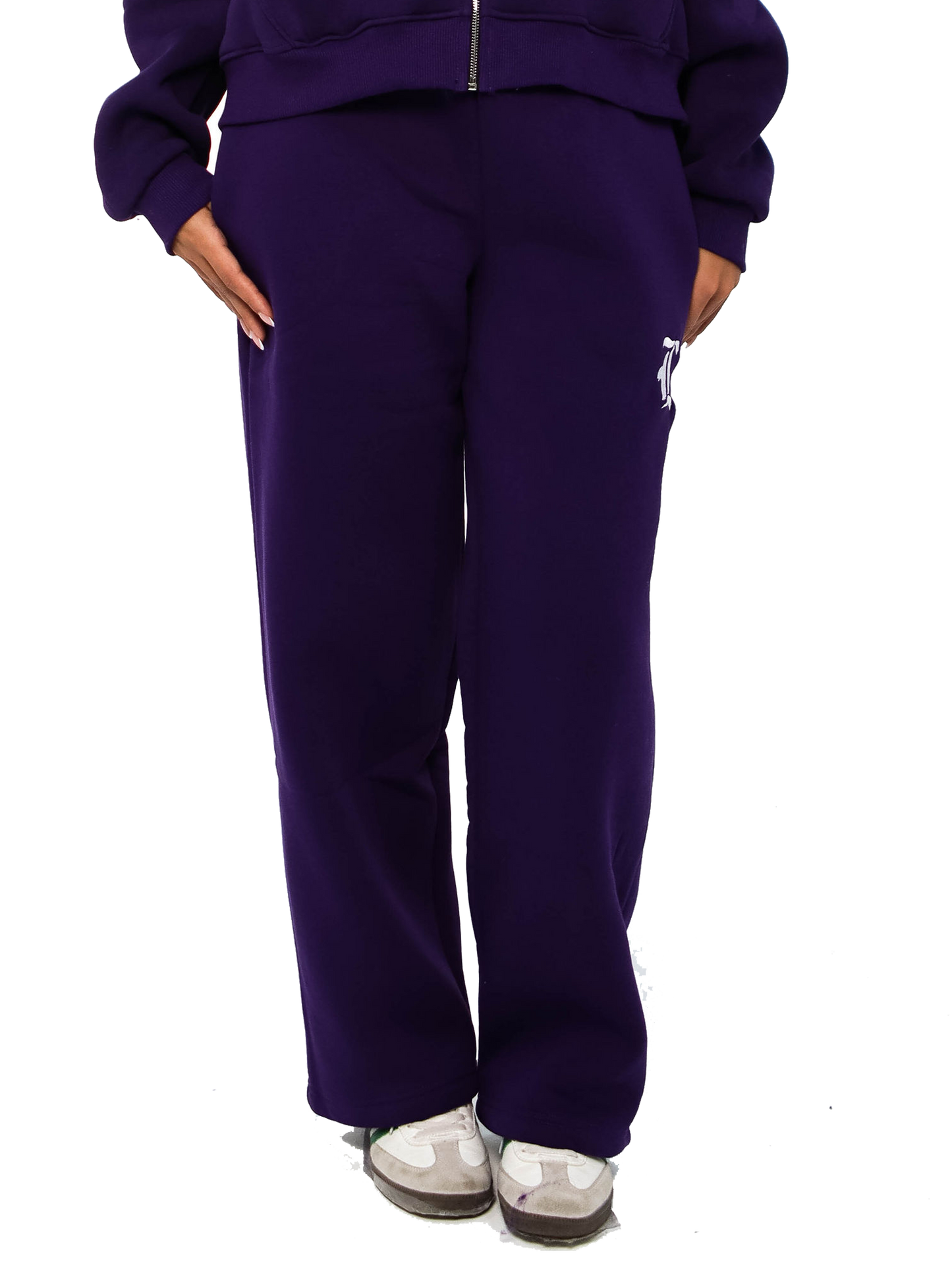 LOCCO PURPLE BAGGY PANTS
