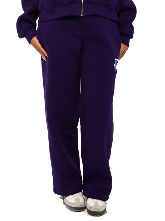LOCCO PURPLE BAGGY PANTS