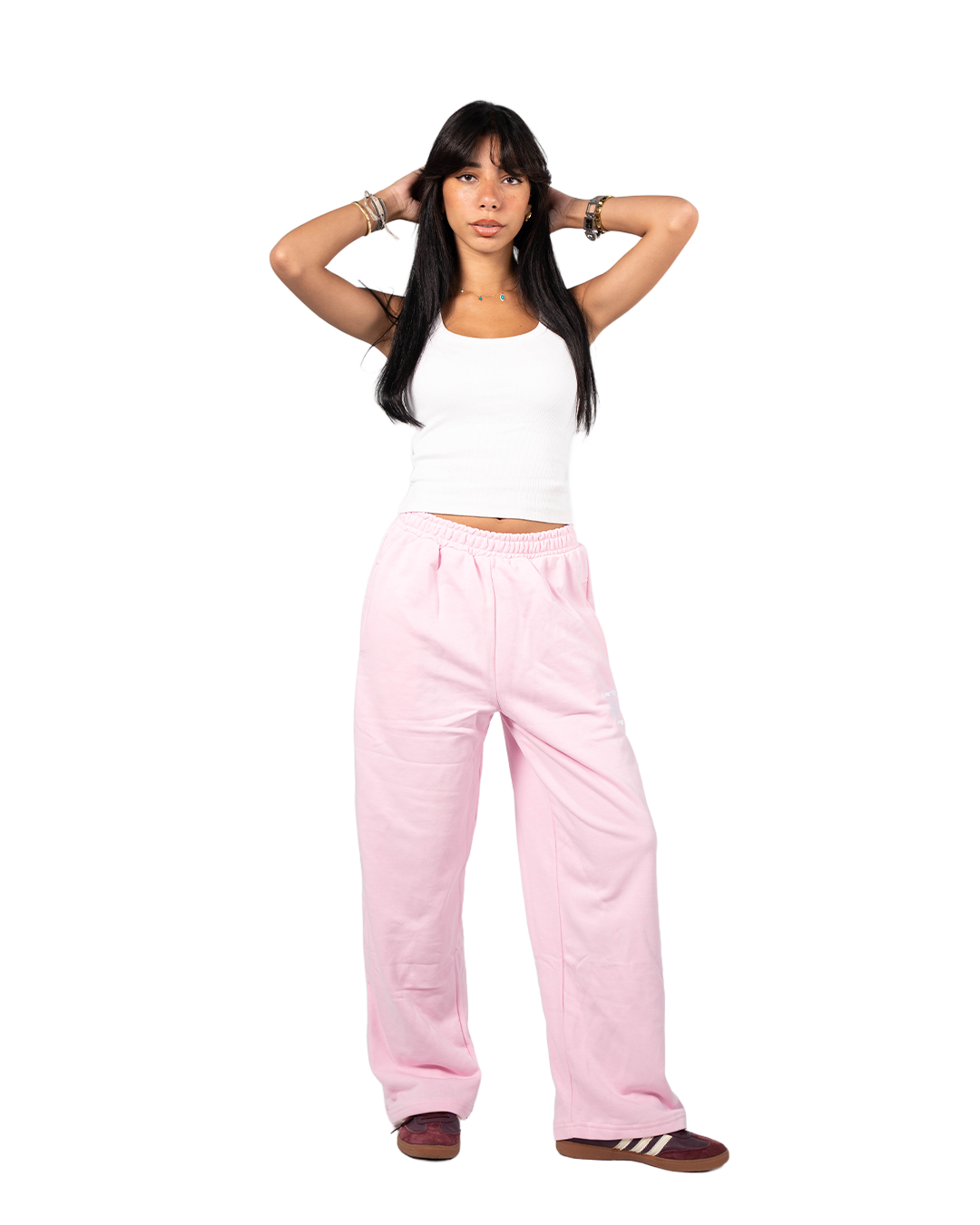 PINK SUMMER SWEATPANTS