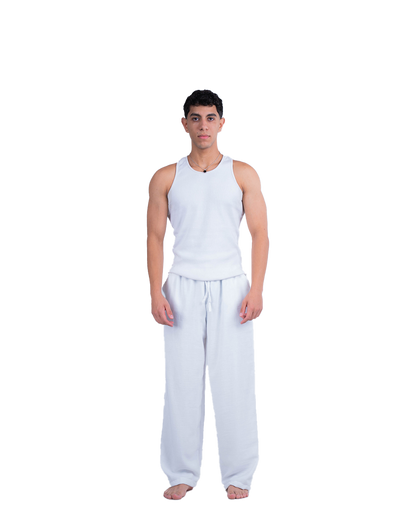 White Linen Pants