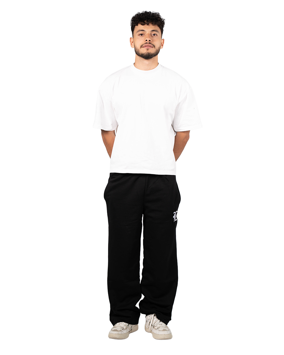 BLACK SUMMER SWEATPANTS