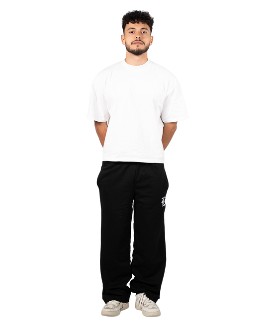 BLACK SUMMER SWEATPANTS