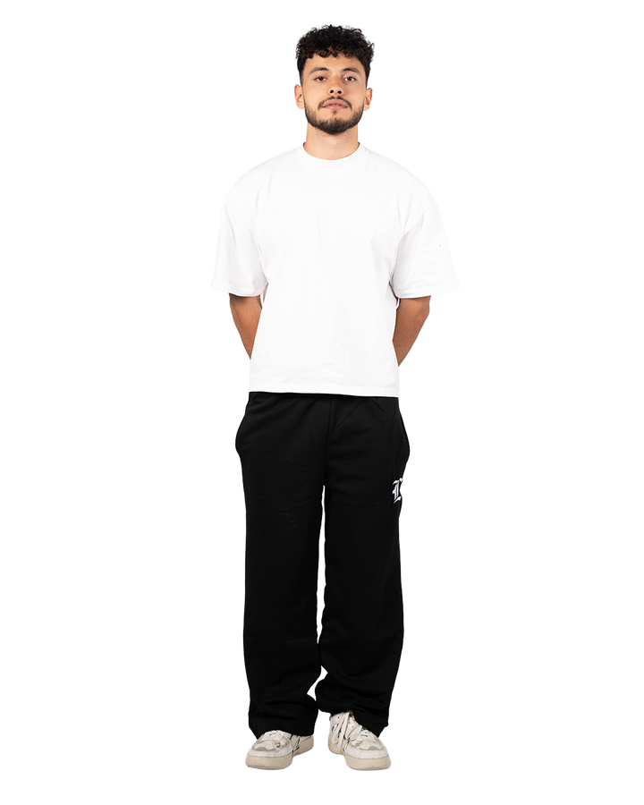 BLACK SUMMER SWEATPANTS