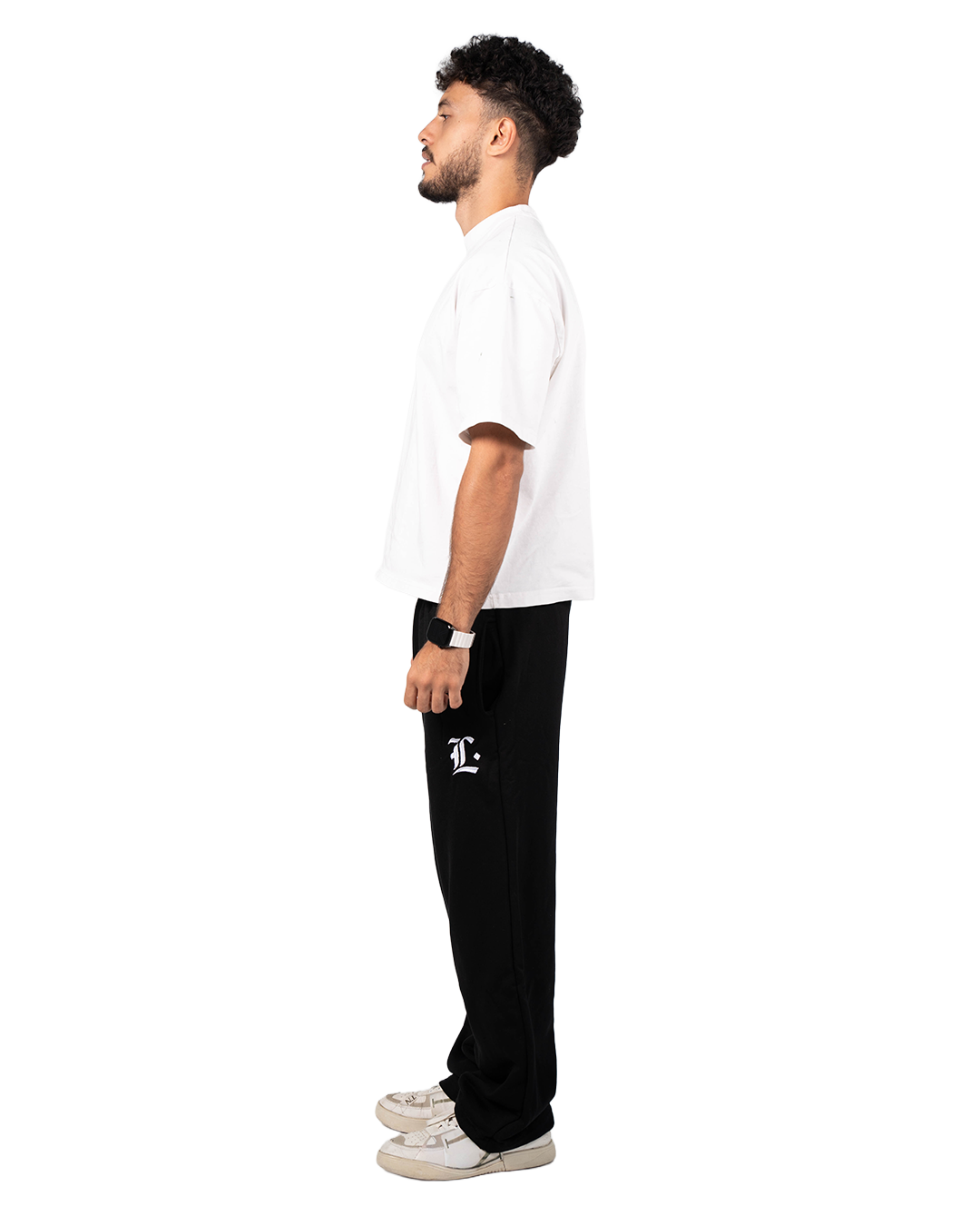 BLACK SUMMER SWEATPANTS