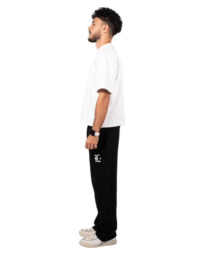 BLACK SUMMER SWEATPANTS