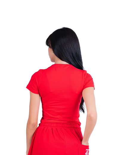 Red Mono Tee