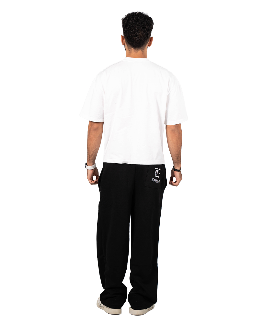 BLACK SUMMER SWEATPANTS