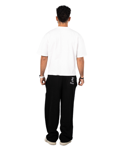 BLACK SUMMER SWEATPANTS