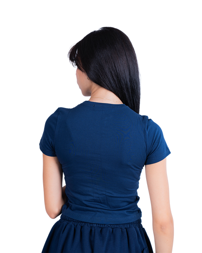 Navy Mono Tee