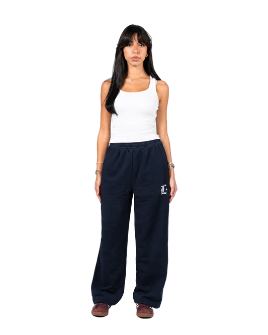 LOCCO NAVY BAGGY PANTS (Summer)