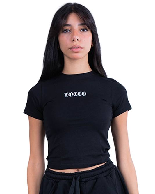 Black Mono Tee