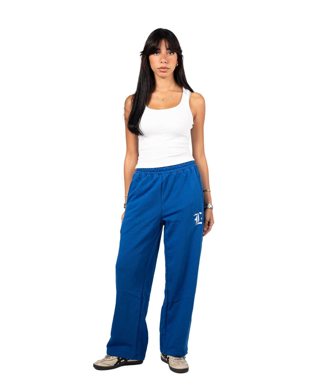 BLUE SUMMER SWEATPANTS