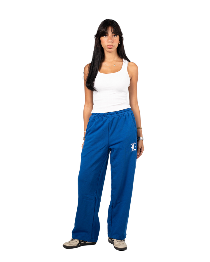 BLUE SUMMER SWEATPANTS