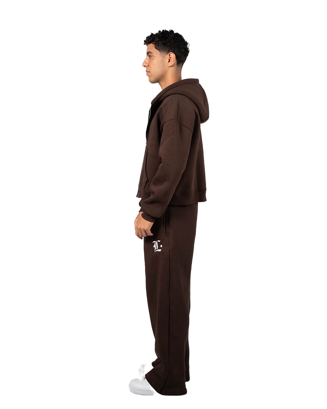 LOCCO BROWN BAGGY PANTS (Winter)