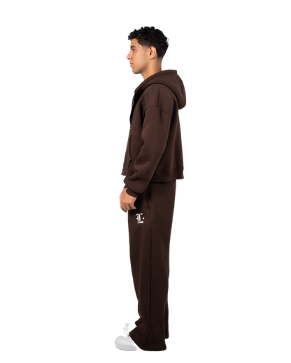 LOCCO BROWN BAGGY PANTS (Winter)