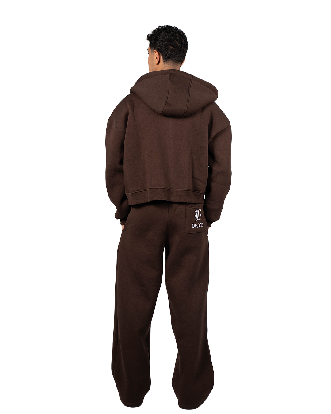 LOCCO BROWN BAGGY PANTS (Winter)