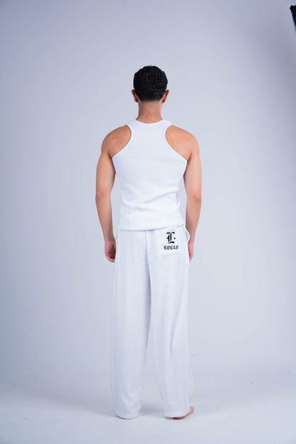 White Linen Pants