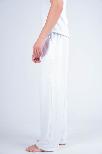 White Linen Pants