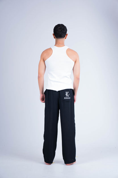 Black Linen Pants