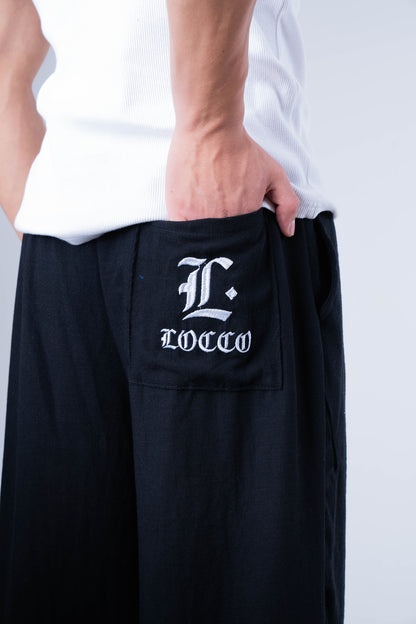 Black Linen Pants