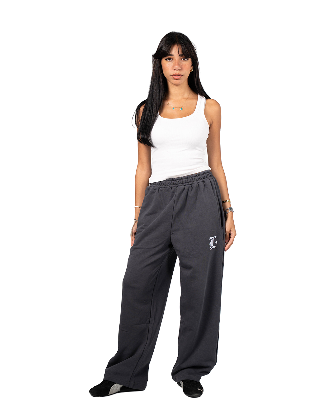 DARK GRAY SUMMER SWEATPANTS