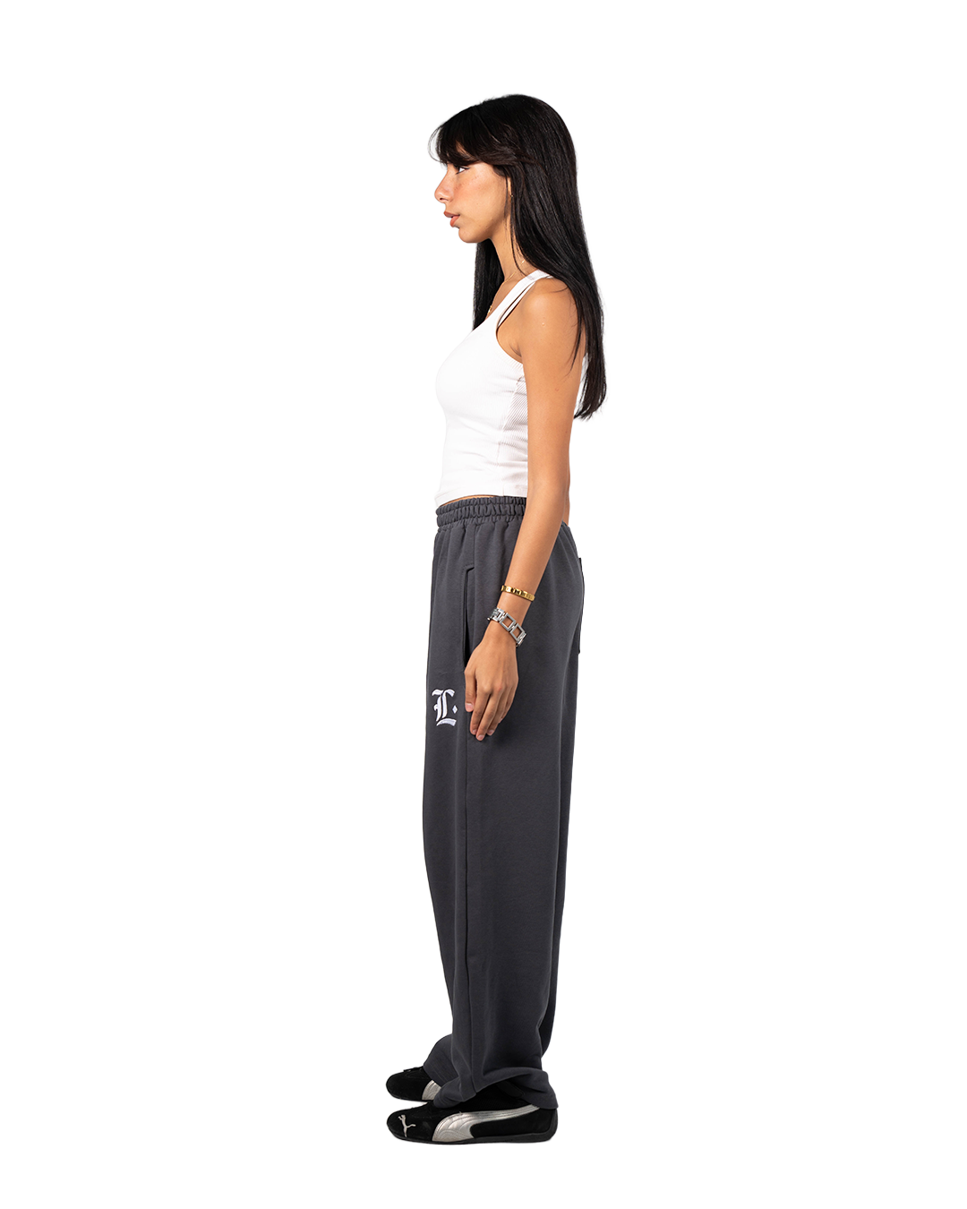 DARK GRAY SUMMER SWEATPANTS