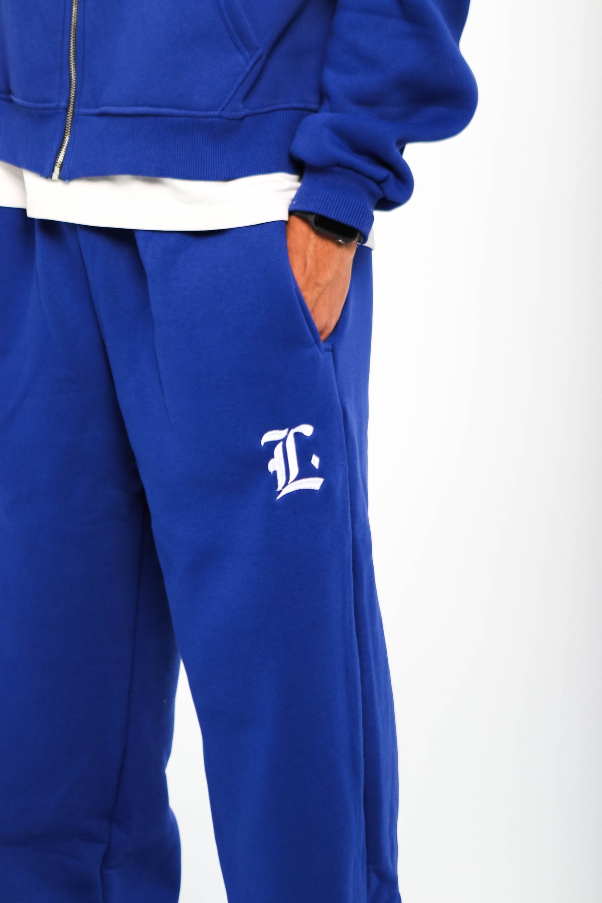Locco LOCCO BLUE BAGGY PANTS (Winter) – Locco.eg