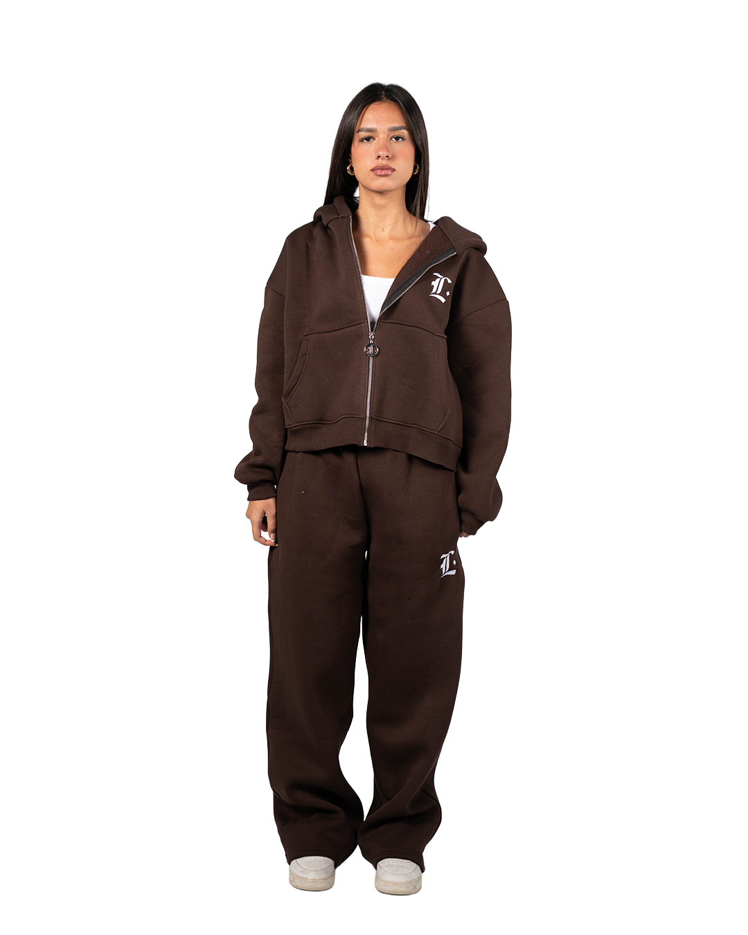 LOCCO BROWN BAGGY PANTS (Winter)