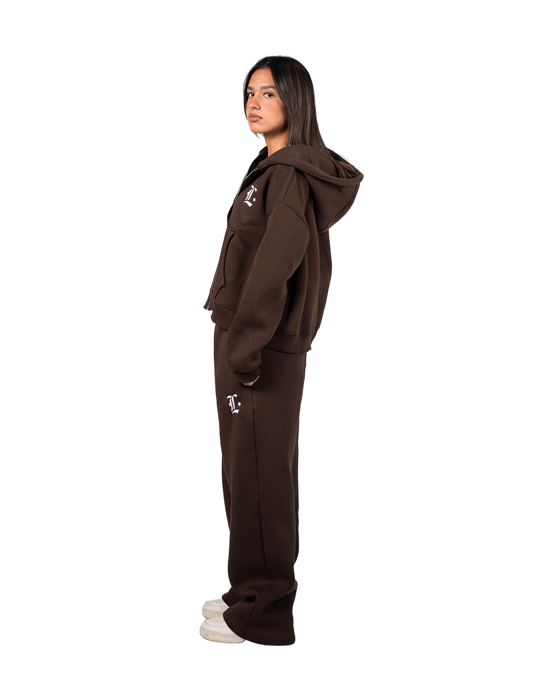 LOCCO BROWN BAGGY PANTS (Winter)