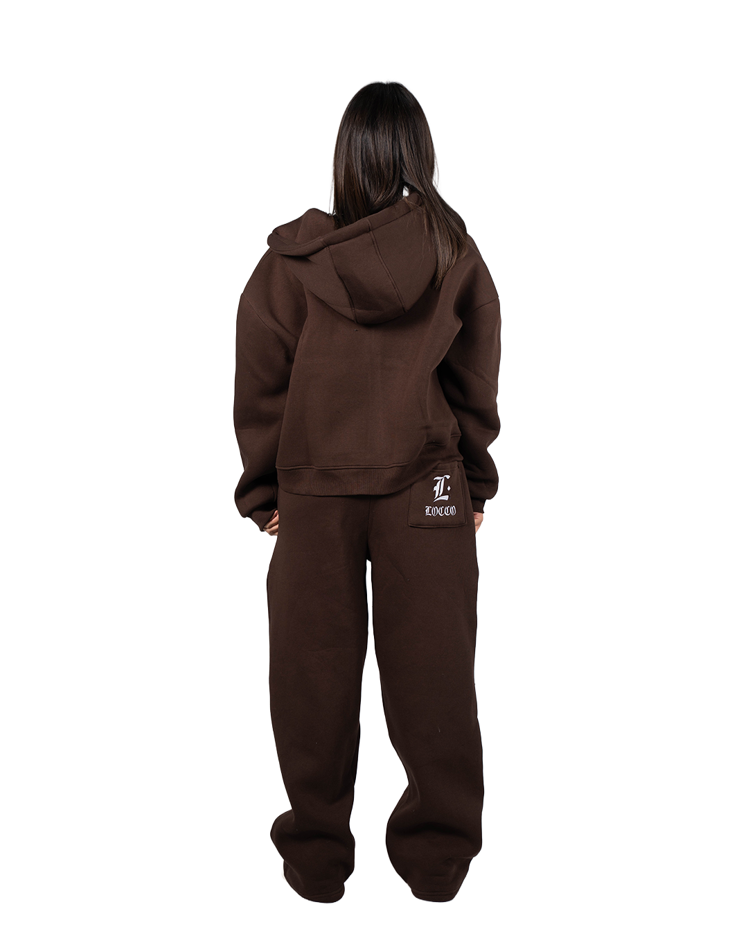LOCCO BROWN BAGGY PANTS (Winter)