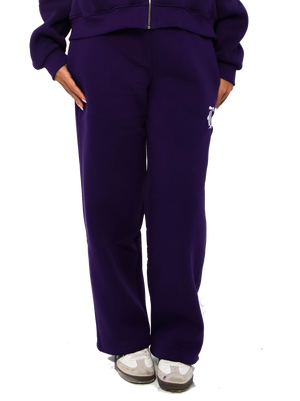 LOCCO PURPLE BAGGY PANTS
