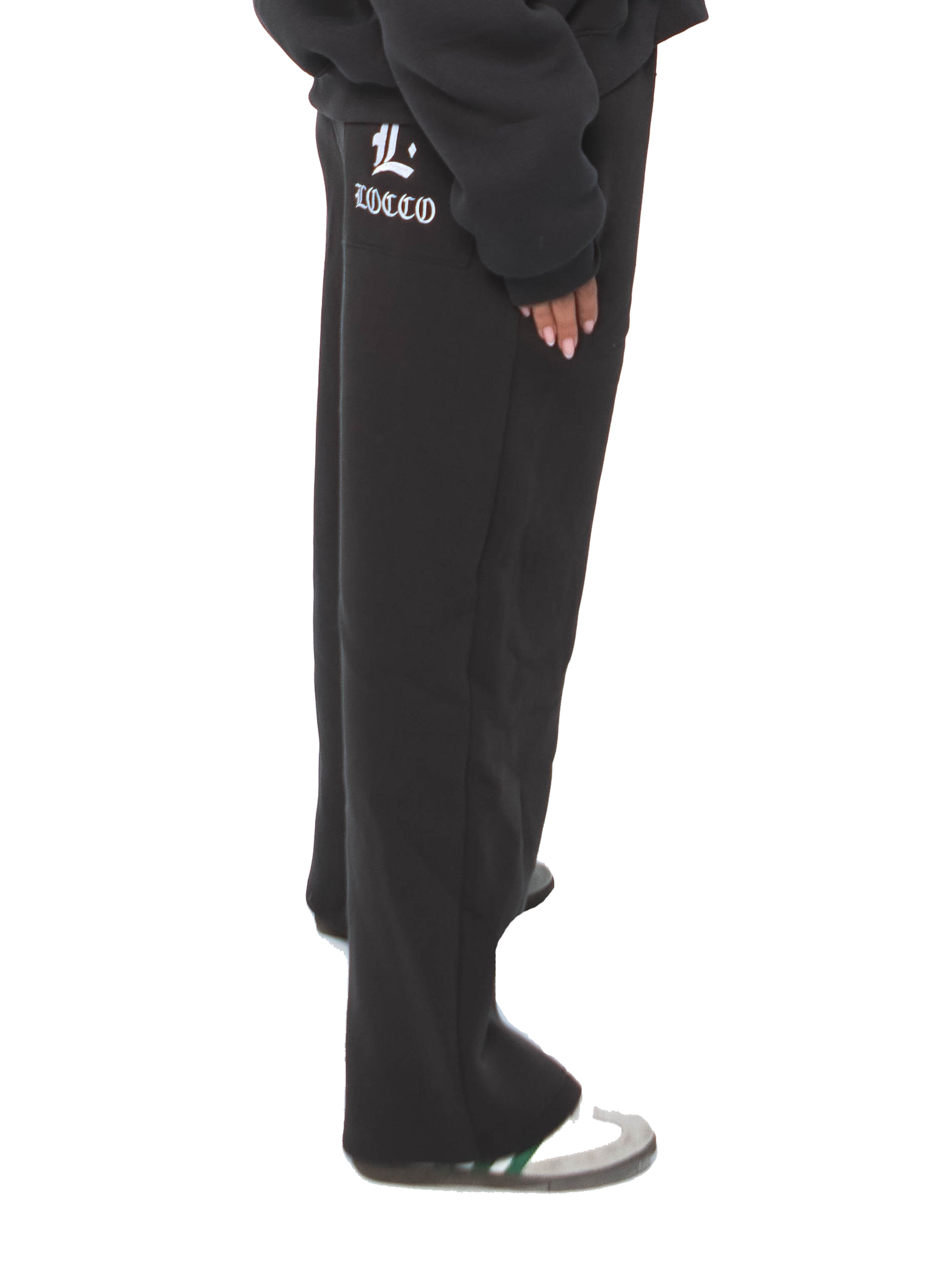 Locco LOCCO DARK GREY BAGGY PANTS (Winter) – Locco.eg