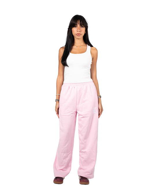 PINK SUMMER SWEATPANTS