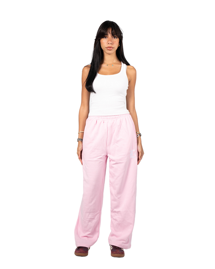 PINK SUMMER SWEATPANTS