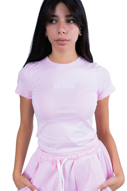Pink Mono Tee